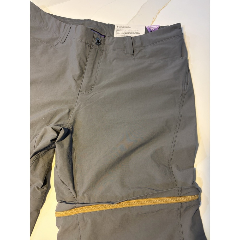 Patagonia Women Rock Guide Zip-Off Hiking Pants Size 10 Convertible UPF 40 NWT - Picture 9 of 11